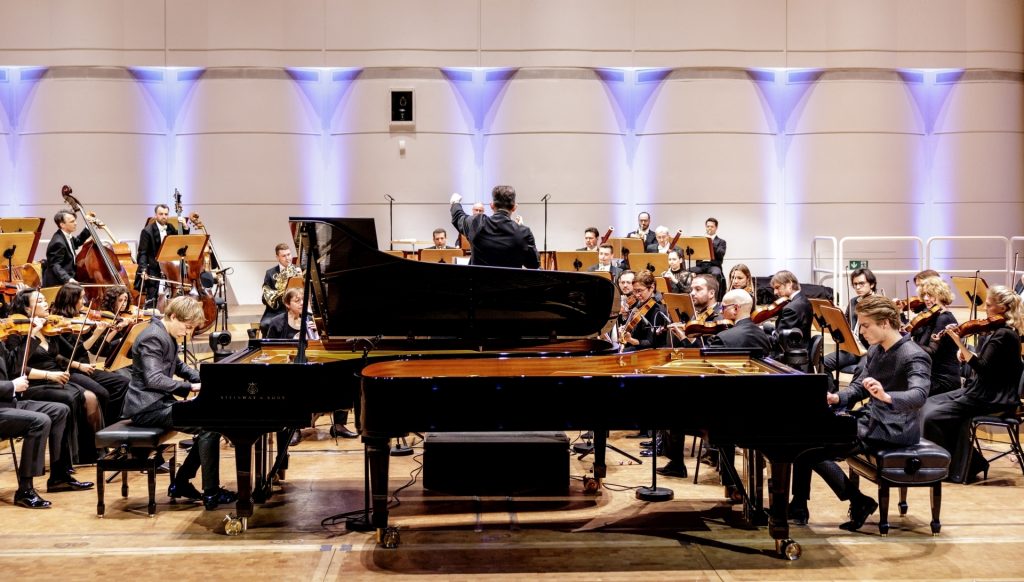 Andris Nelsons and Lucas & Arthur Jussen