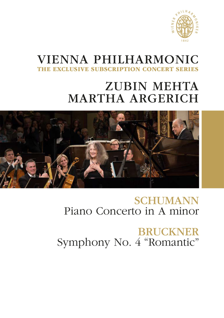 The Exclusive Subscription Concert Series – Martha Argerich & Zubin Mehta