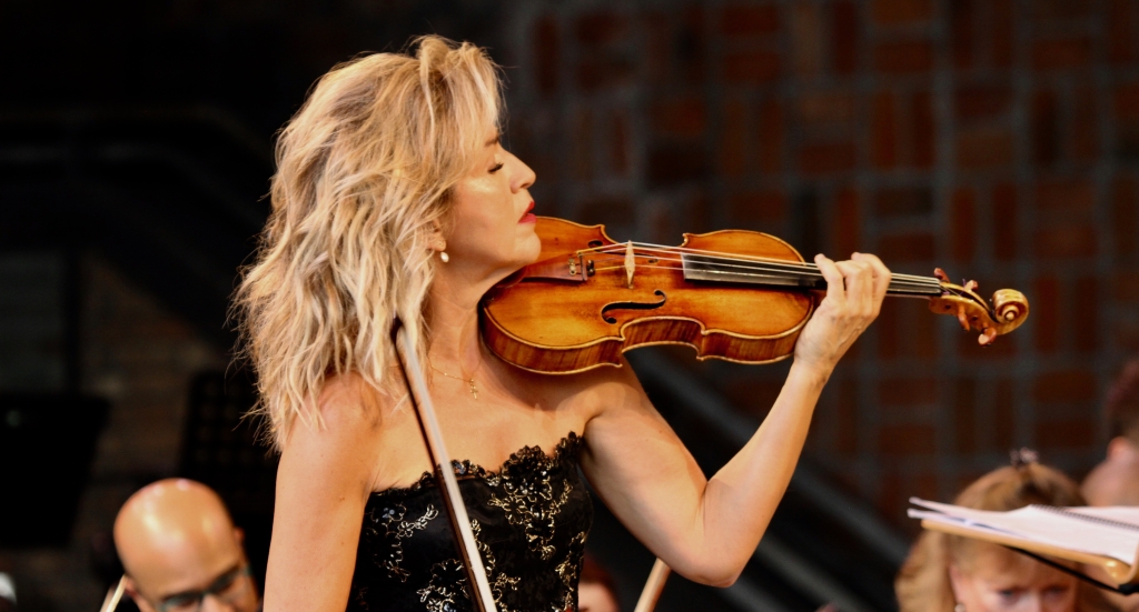 Anne-Sophie Mutter and NY Philharmonic at Kraftwerk Peenemünde