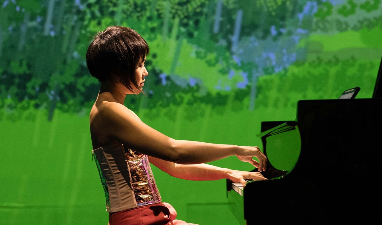 Yuja x Hockney at Lightroom London