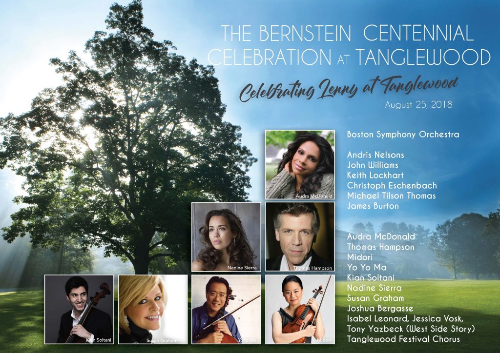 The Bernstein Centennial Celebration at Tanglewood