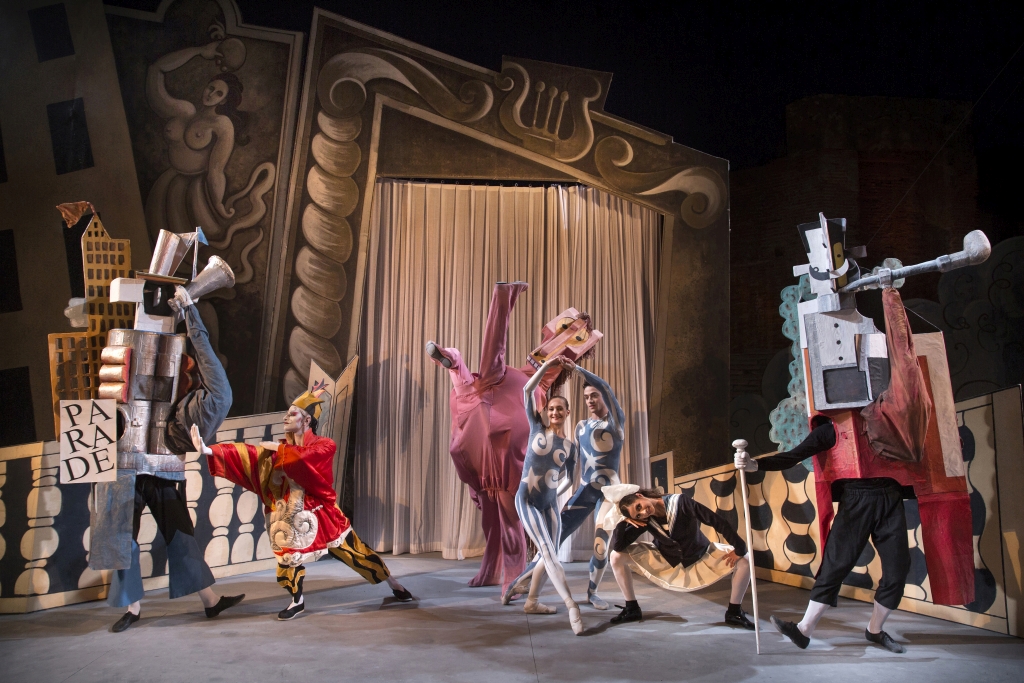 Pablo Picasso at Pompeii – Parade & Pulcinella