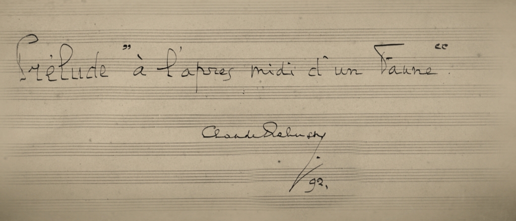 A Prelude to Debussy