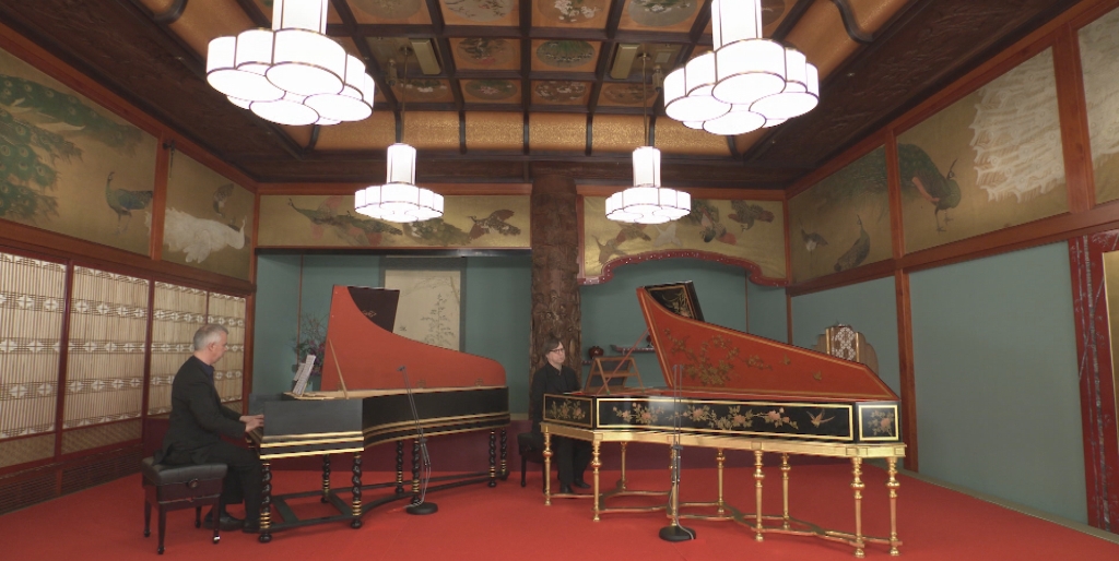 Pierre Hantaï and Skip Sempé play Rameau’s “Symphonies for two harpsichords”