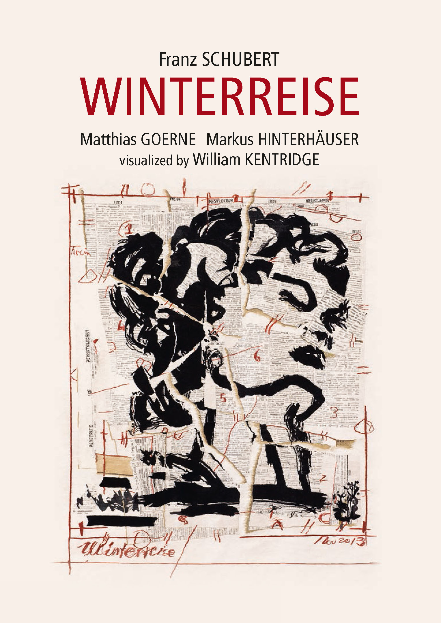 Franz Schubert: Winterreise – visualized by William Kentridge