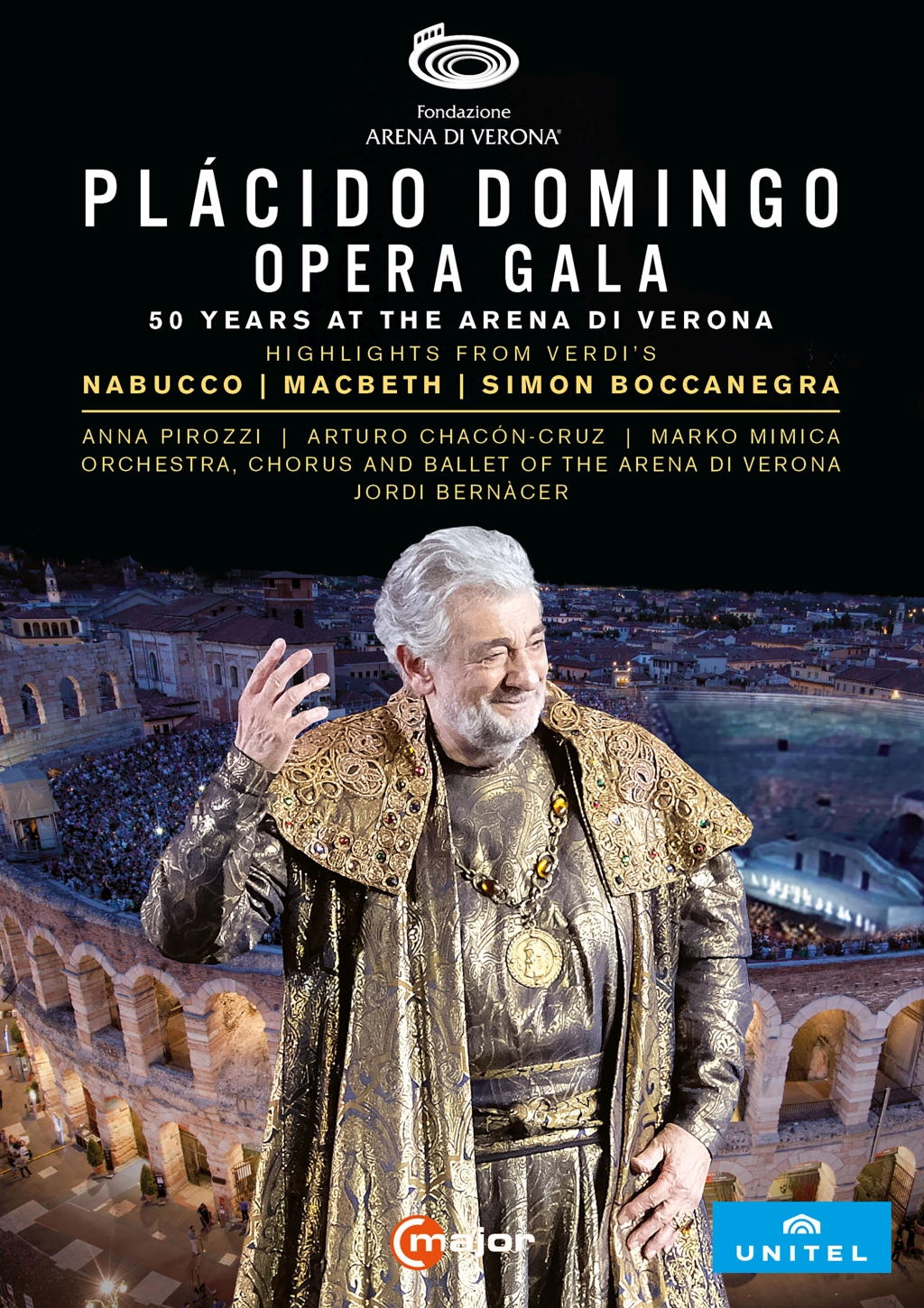 Plácido Domingo Opera Gala – 50 Years at the Arena di Verona